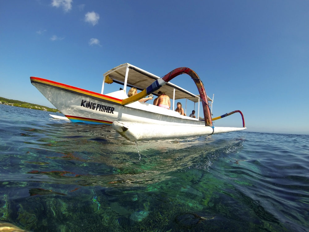 bateau de snorkeling Gili